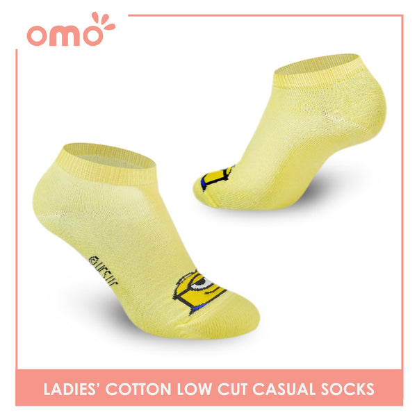 OMO OLCDM9402 Ladies Cotton Low Cut Casual Socks 1 Pair (4758929277033)