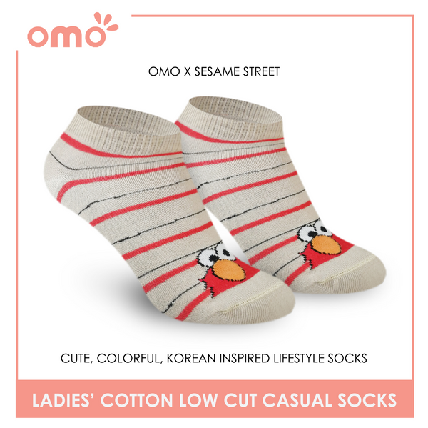 OMO OLCSS9404 Ladies Cotton Low Cut Casual Socks 1 Pair (4559328903273)
