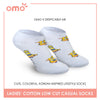 OMO OLCDM9406 Despicable Me Minions Ladies' Cotton Low Cut Casual Socks 1 pair