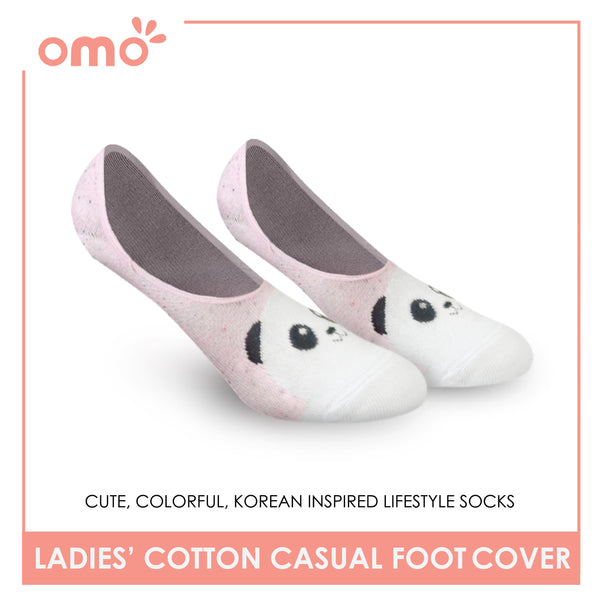 OMO OLCF3 Ladies Cotton No Show Casual Socks 1 Pair (4759243063401)