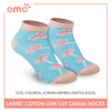 OMO OLCK1807 Cute Korean Inspired Heart Candy Ladies' Cotton Low Cut Casual Socks 1 pair