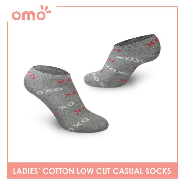 OMO OLCK9105 Ladies Cotton Low Cut Casual Socks 1 Pair (4365383106665)