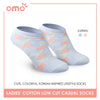 OMO OLCK9204 Cute Korean Inspired Fruits Peach Ladies Cotton Low Cut Casual Fashion Socks 1 pair