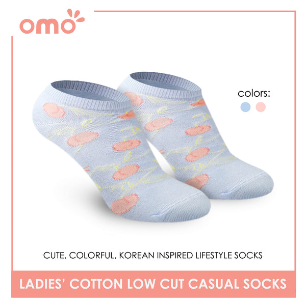 Omo OLCK9204 Ladies Cotton Low Cut Casual Socks (4759602430057)