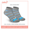 OMO OLCSS9405 Ladies Cotton Low Cut Casual Socks 1 pair