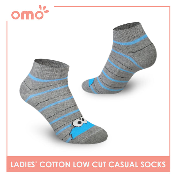 OMO OLCSS9405 Ladies Cotton Low Cut Casual Socks 1 Pair (4557951008873)