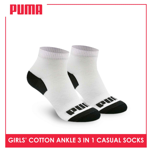 Puma Children's Cotton Ankle Lite Casual Socks 3 pairs in a pack PGCS01 (Limited Time Offer) (6657270579305)