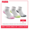 Puma Children's Cotton Ankle Lite Casual Socks 3 pairs in a pack PGCS01 (Limited Time Offer)