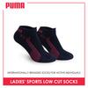 Puma Ladies' Thick Sports Low Cut Socks 1 pair PLS9104