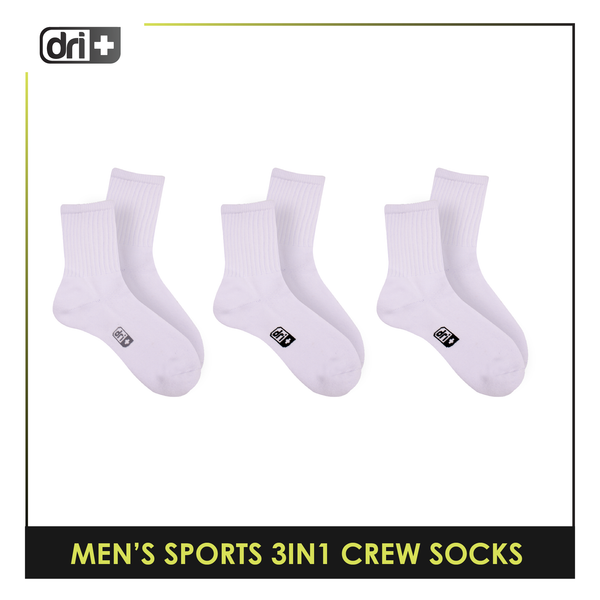 Puma Men's OVERRUNS Cotton Thick Sports socks 3 pairs in 1 pack PMSCO1 (6672051470441)