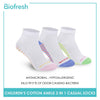 Biofresh Children's Cotton Ankle Lite Casual Socks 3 pairs in a pack RGCS02 (Limited Time Offer)