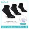 Biofresh Ladies' Antimicrobial Organic Scent Cotton Ankle Lite Casual Socks 3 pairs in a pack RLCG1102