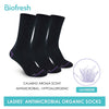 Biofresh Ladies' Antimicrobial Organic Scent Cotton Crew Thick Sports Socks 3 pairs in a pack RLSG1105