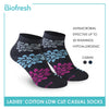 Biofresh RLCK1805 Ladies Cotton Low Cut Casual Socks
