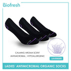 Biofresh Ladies’ Antimicrobial Organic Scent Cotton Lite Casual Footcover 3 pairs in a pack RLCFG1101 (6655684673641)