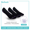 Biofresh Ladies' Antimicrobial Organic Scent Cotton Lite Casual Foot Cover 3 pairs in a pack RLCFG1101