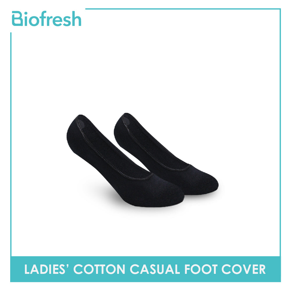 Biofresh Ladies' Antimicrobial Cotton Thin Casual Foot Covers RLFG2