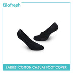Biofresh Ladies' Antimicrobial Cotton Thin Casual Foot Covers RLFG2