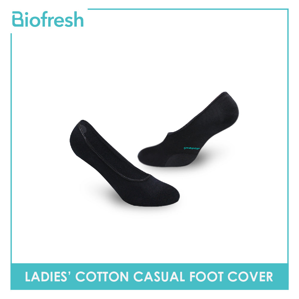 Biofresh Ladies' Antimicrobial Cotton Thin Casual Foot Covers RLFG2