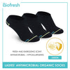 Biofresh Ladies' Antimicrobial Organic Scent Cotton Low Cut Thick Sports Socks 3 pairs in a pack RLSG1106
