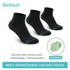 Biofresh Men's Antimicrobial Organic Scent Cotton Ankle Lite Casual Socks 3 pairs in a pack RMCG1101