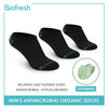 Biofresh Men's Organic Scent Cotton Low Cut Lite Casual Socks 3 pairs in a pack RMCG1102