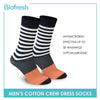 Biofresh RMDK1801 Men's Cotton Crew Dress Socks