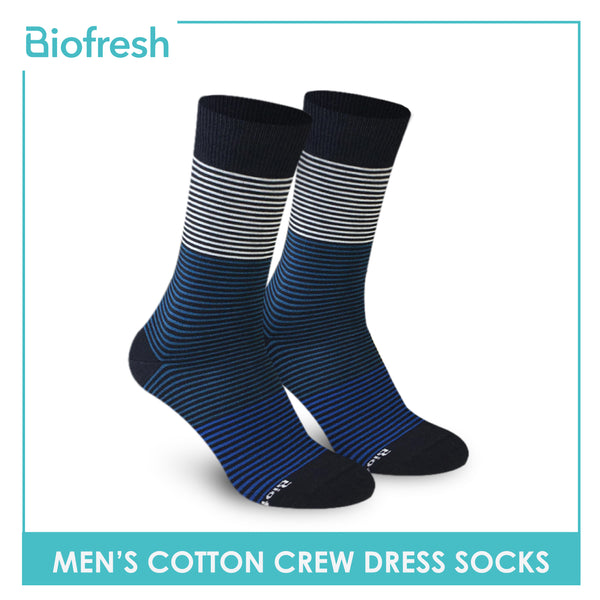 Biofresh RMDK1804 Men's Cotton Crew Dress Socks (4759474634857)