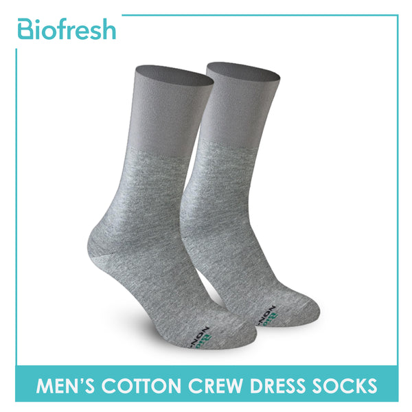 Biofresh RMDK1806 Men's Cotton Crew Dress Socks (4759485710441)
