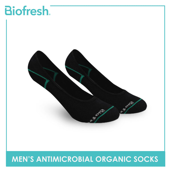 Biofresh Men’s Antimicrobial Organic Scent Thick Sports Foot Cover 3 pairs in a pack RMSFG1101