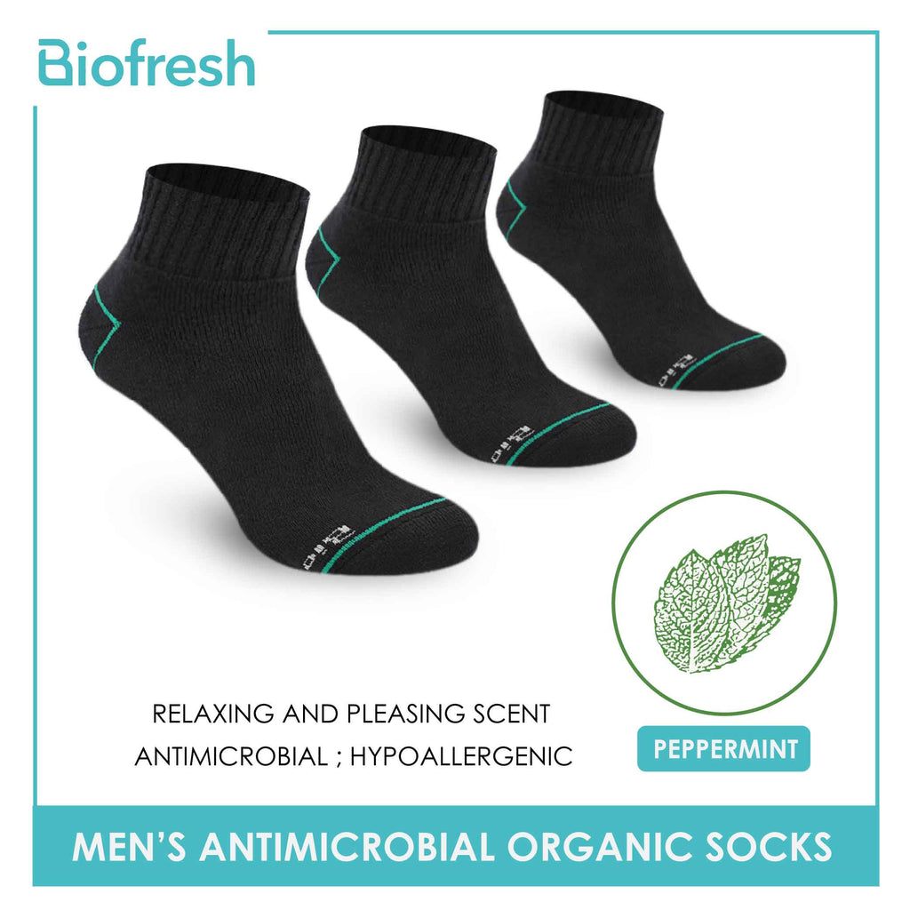 Biofresh Men’s Organic Scent Cotton Ankle Thick Sports Socks 3 pairs in a pack RMSG1102 (6655716556905)