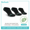Biofresh Men's Organic Scent Cotton Low Cut Thick Sports Socks 3 pairs in a pack RMSG1104