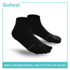 Biofresh Men's Antimicrobial Five Toe Low Cut Sports Socks 1 pair RMTS3