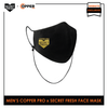 Burlington OBMMASK1 Men's Copper Pro Face Mask X Secret Fresh 1 piece