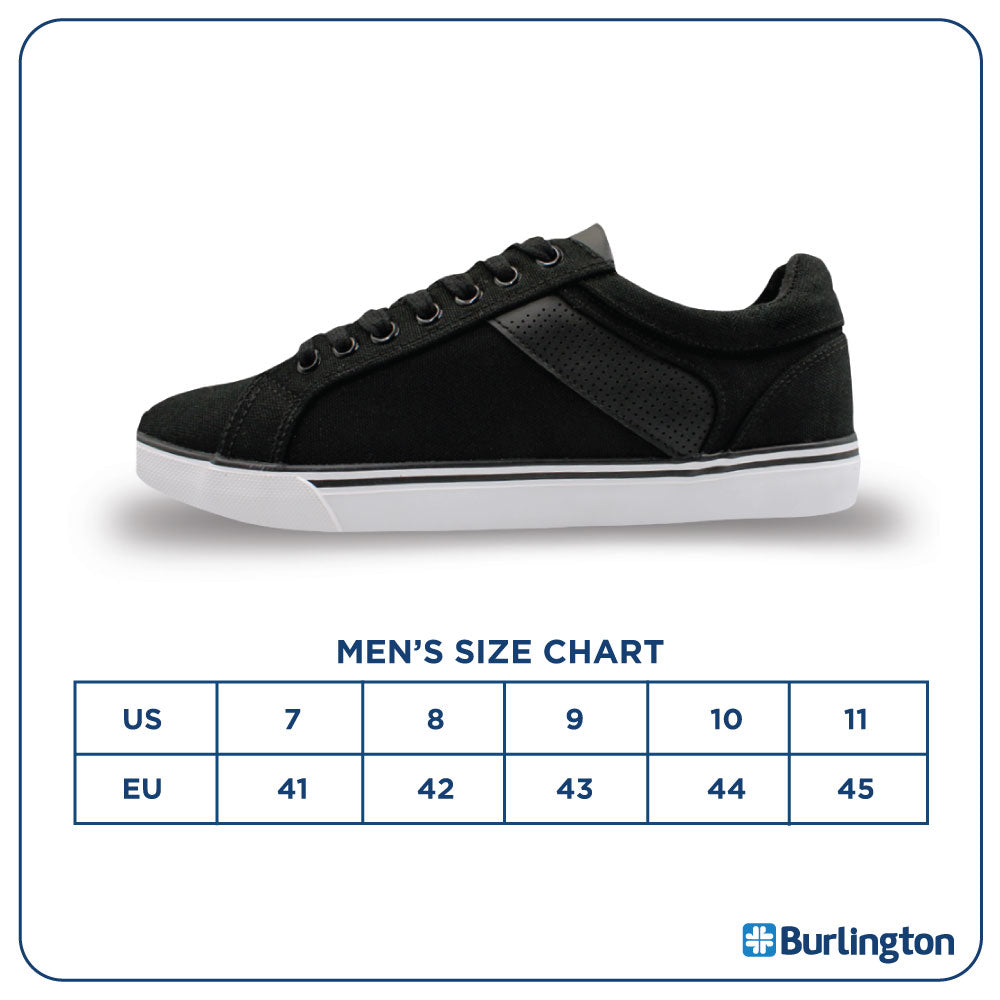 Burlington OVERRUNS Ascent Low Cut Canvas Sneaker Shoes HMH2402-O