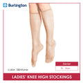 Burlington SKN78G Ladies' Short Tie Stockings 15 Denier (4357778374761)