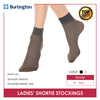 Burlington Ladies' Shortie 20 Denier Stockings 3 pairs in a pack BSSHG20
