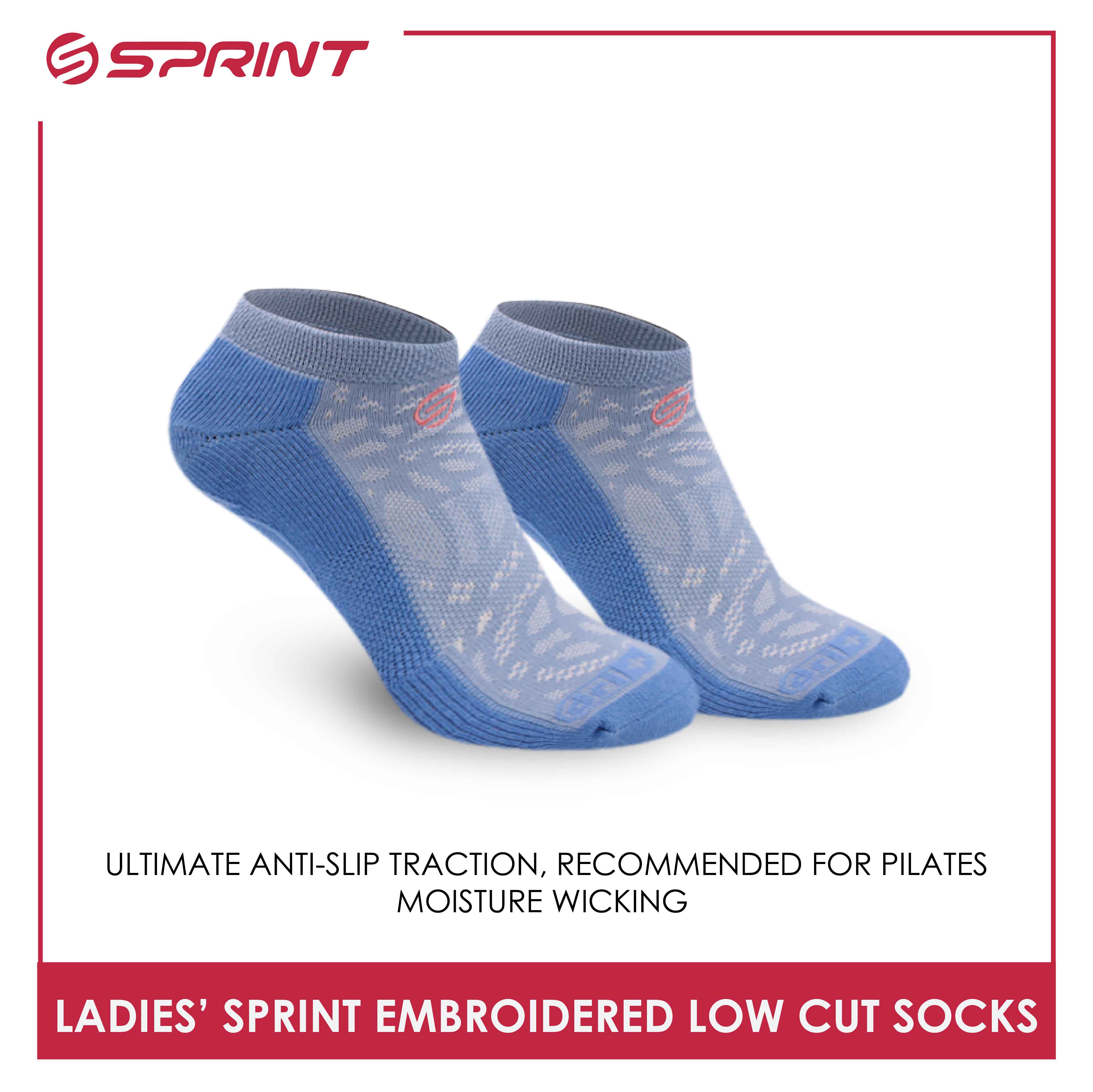 Ladies' Low Cut Sports Socks with Anti-slip gel