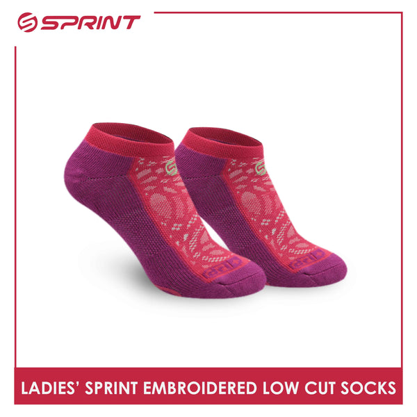 Puma Dri+ Sprint Ladies' Moisture Wicking Thick Low Cut Anti Slip Sports Socks 1 Pair SLE9205