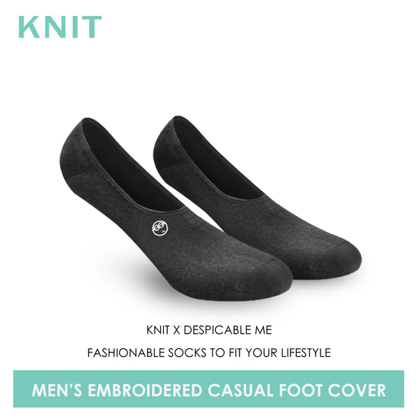 Knit KMCEFDM0402 Men's Casual Footcover 1 Pair (4851490881641)