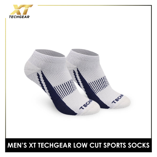 Burlington Men’s TechGear Flexion X-Trainer Thick Sports Low Cut Socks 1 pair TGMX2303