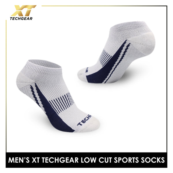 Burlington Men’s TechGear Flexion X-Trainer Thick Sports Low Cut Socks 1 pair TGMX2303