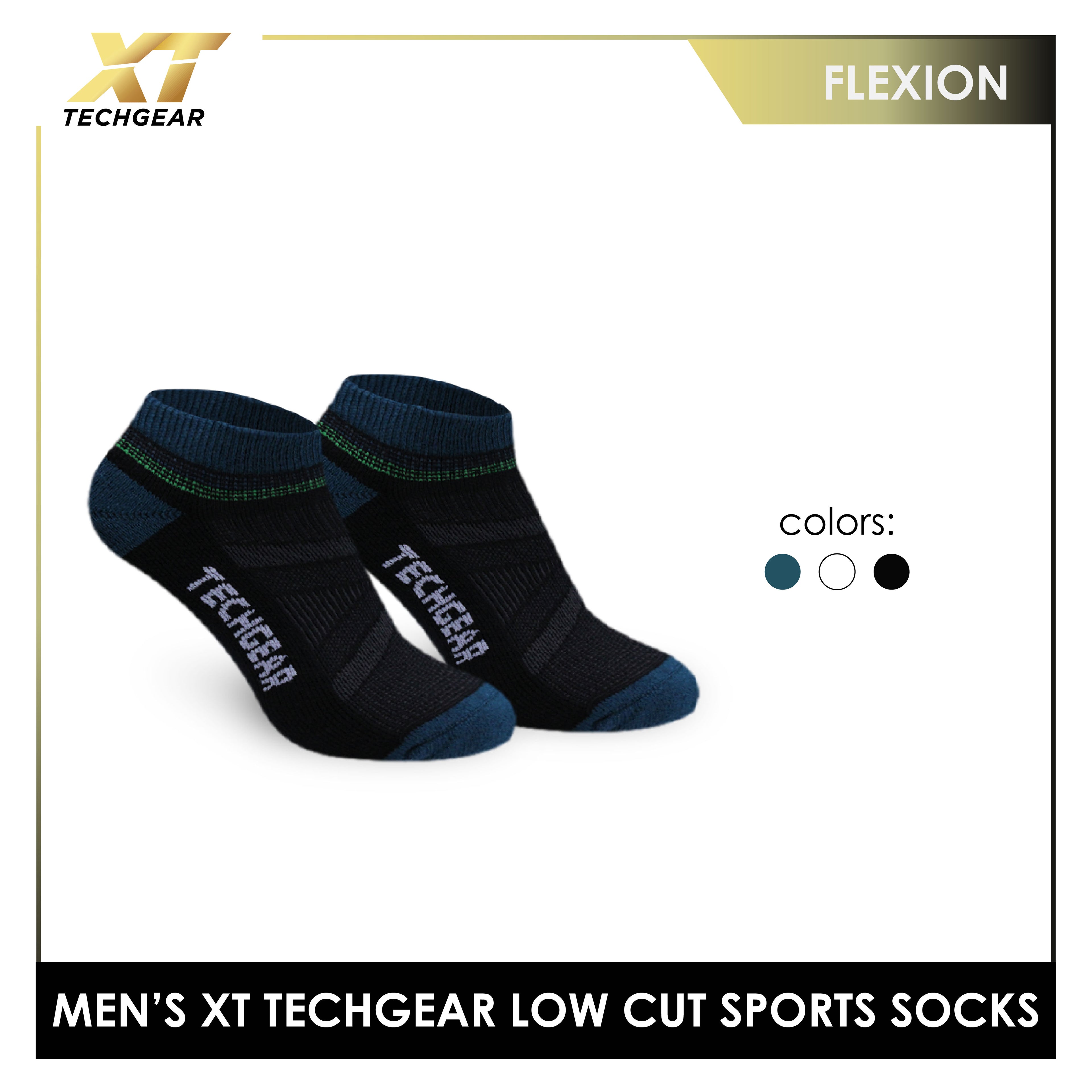 Burlington Men’s TechGear Flexion X-Trainer Extreme Performance Low Cut Socks 1 pair TGMX2401