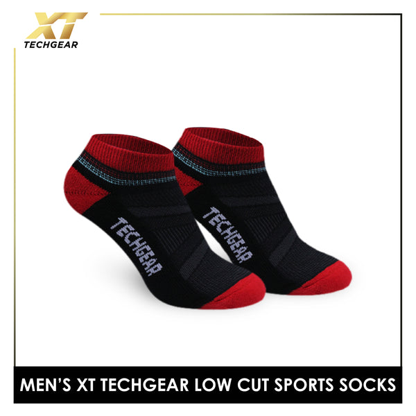 Burlington Men’s TechGear Flexion X-Trainer Thick Sports Low Cut Socks 1 pair TGMX2401