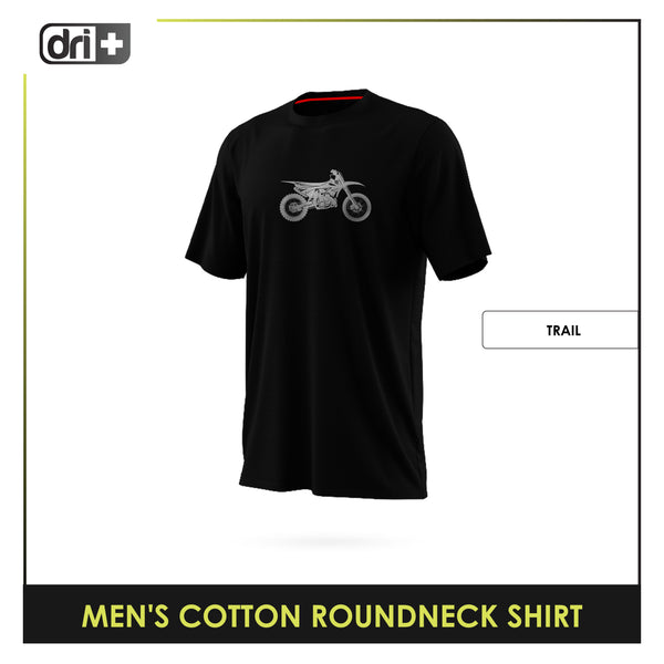 Dri Plus Men's Anti-Odor Sweat Wicking Cotton+ Shirt 1 piece DUMSR2401-5