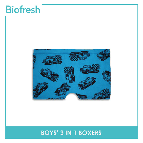 Biofresh Boys' Antimicrobial Boxer Briefs 3 pieces in a pack UCBBG2103