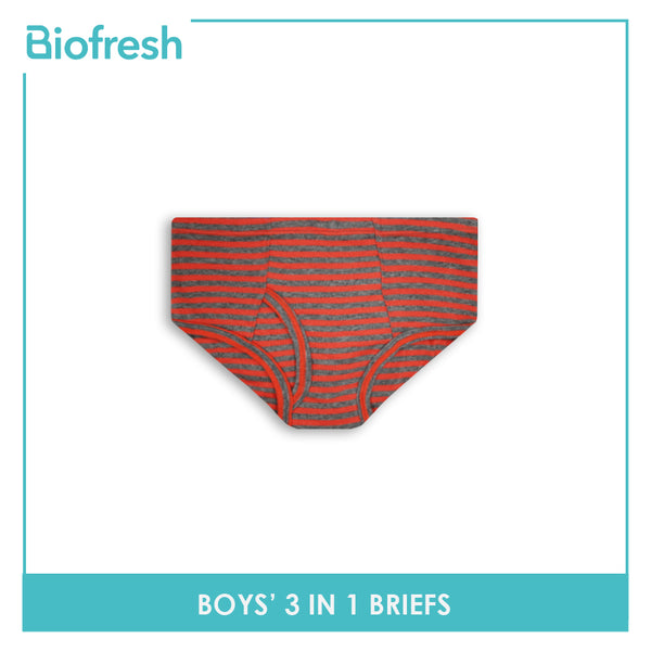 Biofresh Boys' Antimicrobial Brief 3 pieces in a pack UCBCG2101