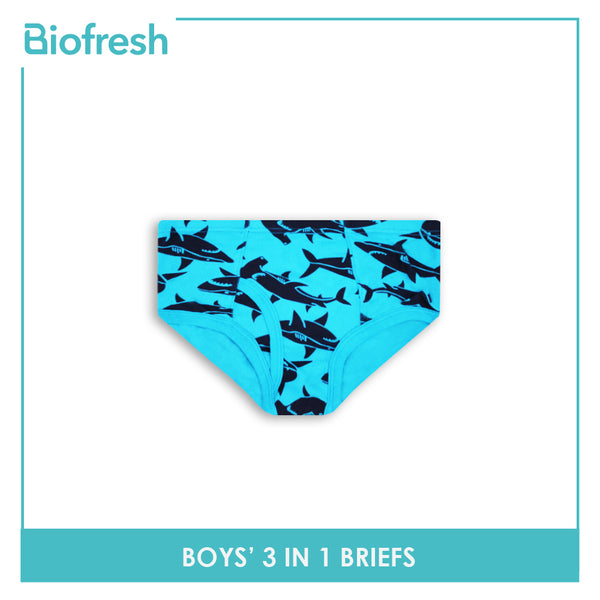 Biofresh Boys' Antimicrobial Briefs 3 pieces in a pack UCBCG2301