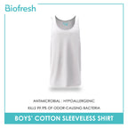 Biofresh Boys' Antimicrobial Cotton Sleeveless Shirt 1 piece UCSS5