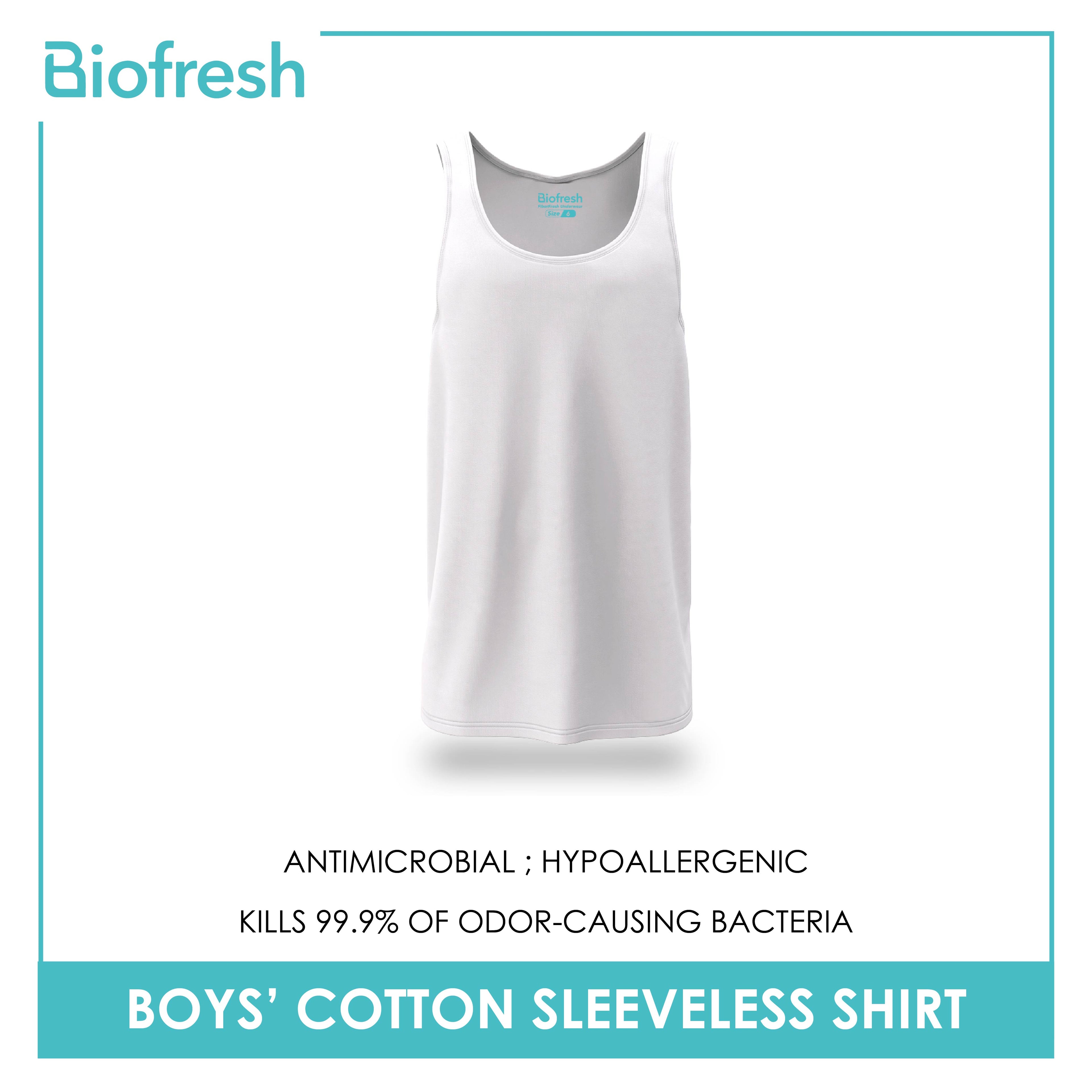Biofresh Boys' Antimicrobial Cotton Sleeveless Shirt 1 piece UCSS5